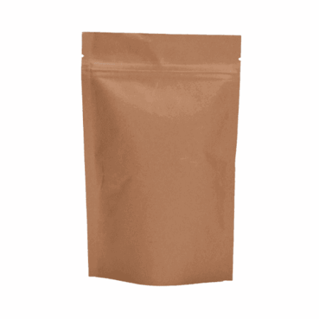 250g Self Standing White Kraft pouches