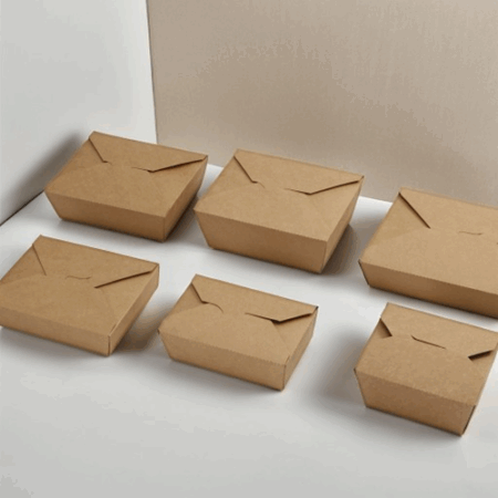 Burger box hard kraft