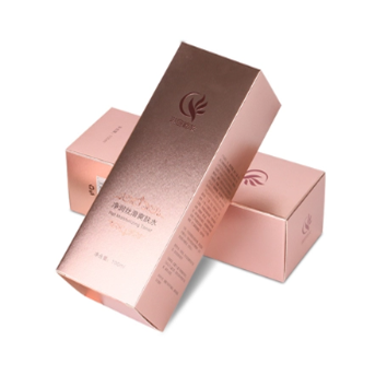 Shiny Nude Cosmetic Gift Box – Custom Printed Luxury Beauty Packaging